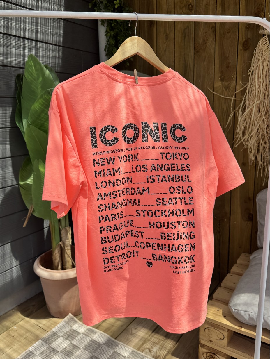 TSHIRT ICONIC ORANGE