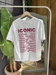 TSHIRT ICONIC BLANC