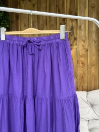 JUPE AZELIE VIOLET