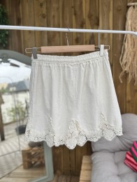SHORT BILLAL ECRU