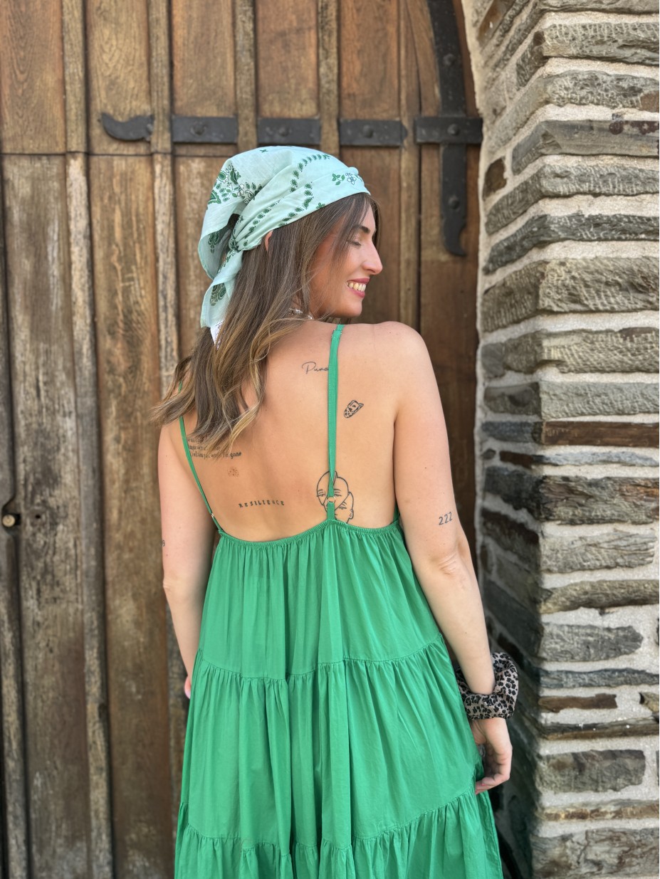 ROBE AMARES VERT