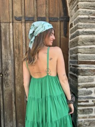 ROBE AMARES VERT