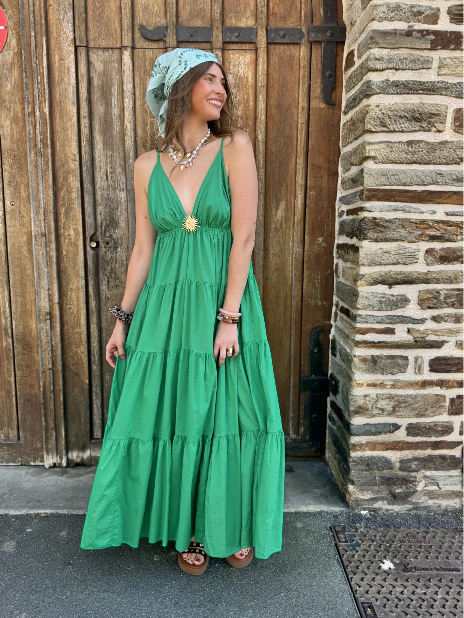 ROBE AMARES VERT