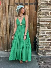 ROBE AMARES VERT