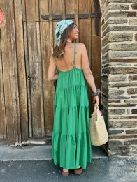 ROBE AMARES VERT