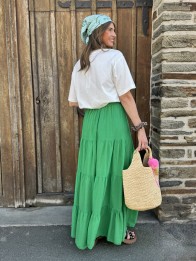 JUPE AZELIE VERT