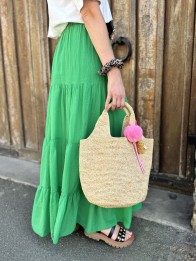 JUPE AZELIE VERT