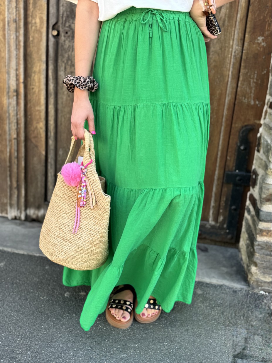 JUPE AZELIE VERT