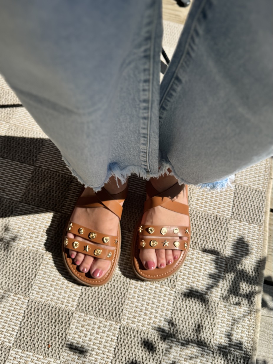SANDALES SUN CAMEL