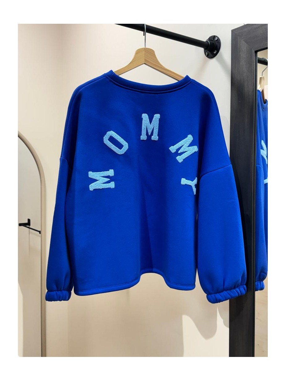 SWEAT MOMMY BLEU ROI