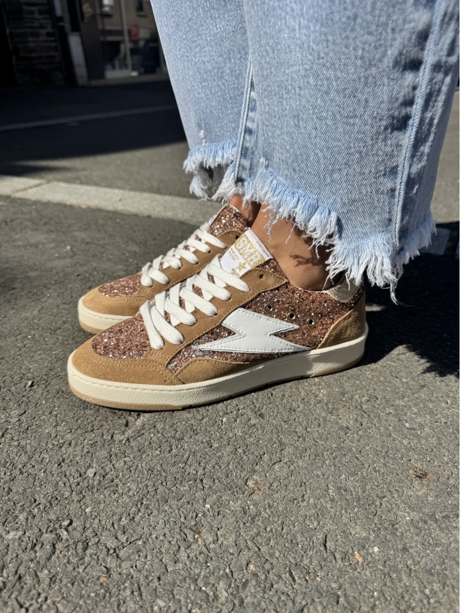 BASKETS SEMERDJIAN DANY E199 GLITTER ROSE