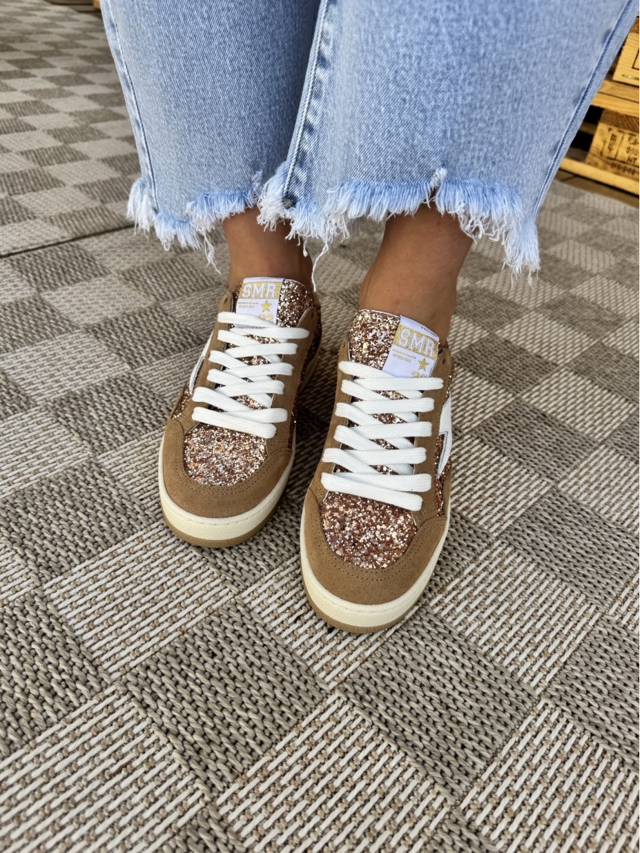 BASKETS SEMERDJIAN DANY E199 GLITTER ROSE