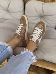 BASKETS SEMERDJIAN DANY E199 GLITTER ROSE