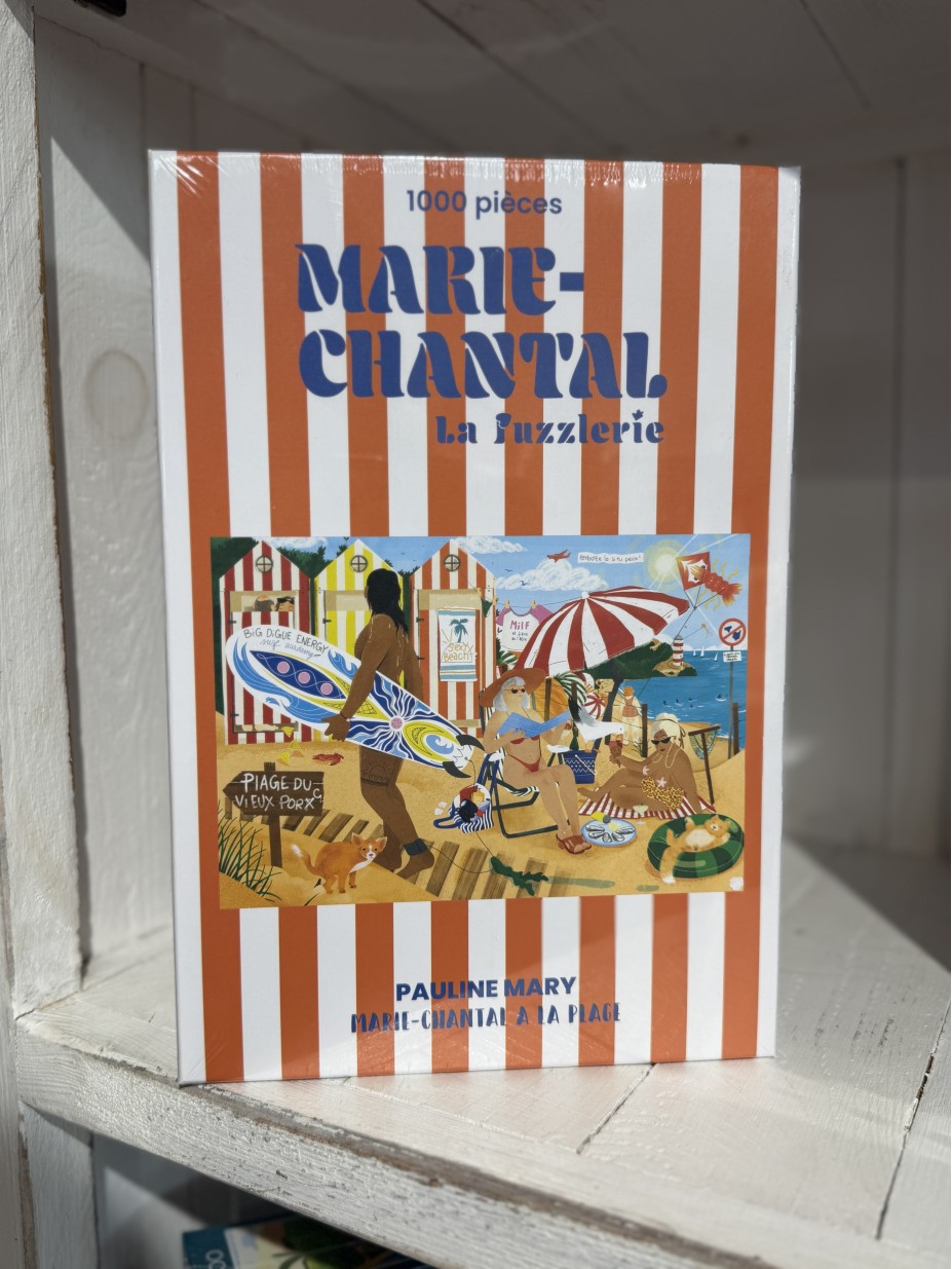 PUZZLE MARIE CHANTAL A LA PLAGE