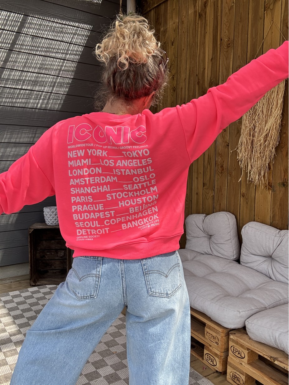 SWEAT ICONIC ROSE