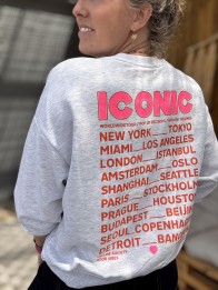SWEAT ICONIC GRIS