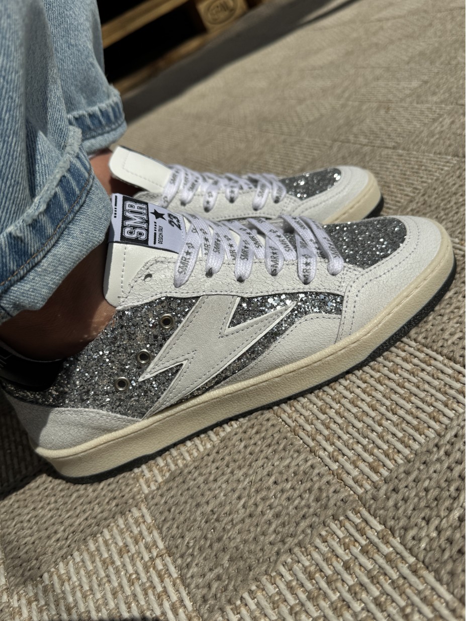 BASKETS SEMERDJIAN DANY E191A GLITTER GRIS
