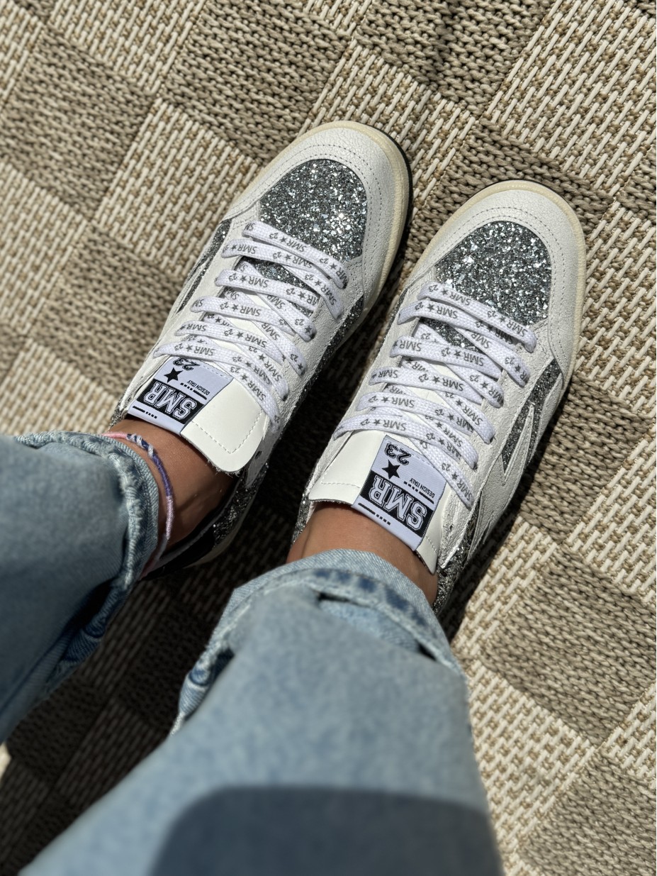 BASKETS SEMERDJIAN DANY E191A GLITTER GRIS