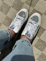 BASKETS SEMERDJIAN DANY E191A GLITTER GRIS