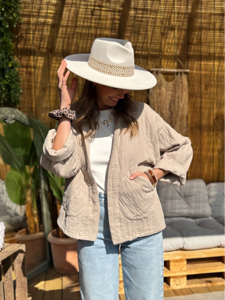 VESTE MONICA CACHEMIRE