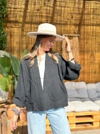 VESTE MONICA NOIRE