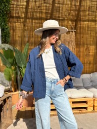 VESTE MONICA MARINE
