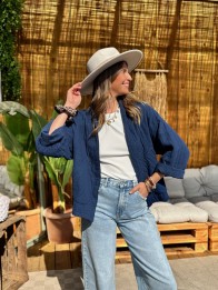 VESTE MONICA MARINE