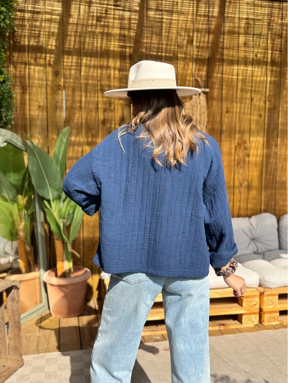 VESTE MONICA MARINE