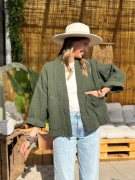 VESTE MONICA KAKI