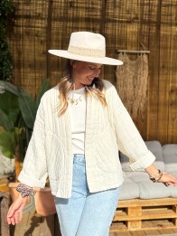 VESTE MONICA ECRU