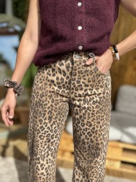 JEAN CHEETAH BARREL