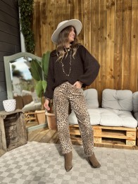 JEAN CHEETAH BARREL