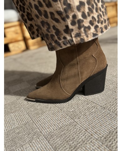 BOTTINES BOSTON CUIR