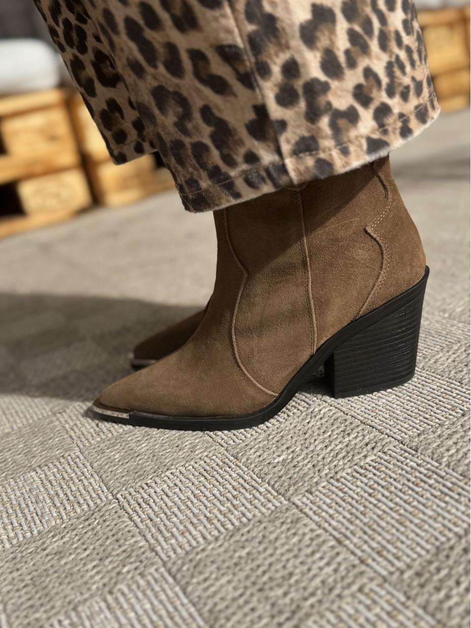 BOTTINES BOSTON CUIR
