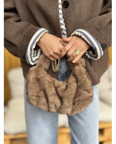 SAC BERTILLE TAUPE