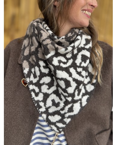ECHARPE JESSIE LEOPARD