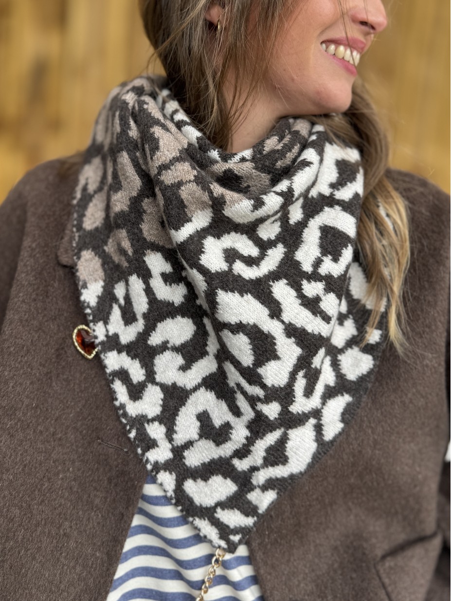 ECHARPE JESSIE LEOPARD