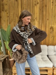 MANTEAU LENA MARINE