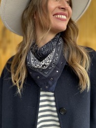 MANTEAU LENA MARINE