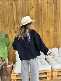 MANTEAU LENA MARINE