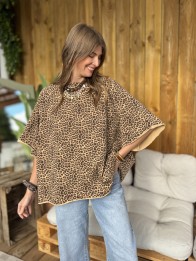 T-SHIRT GABIN LEOPARD