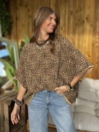 T-SHIRT GABIN LEOPARD