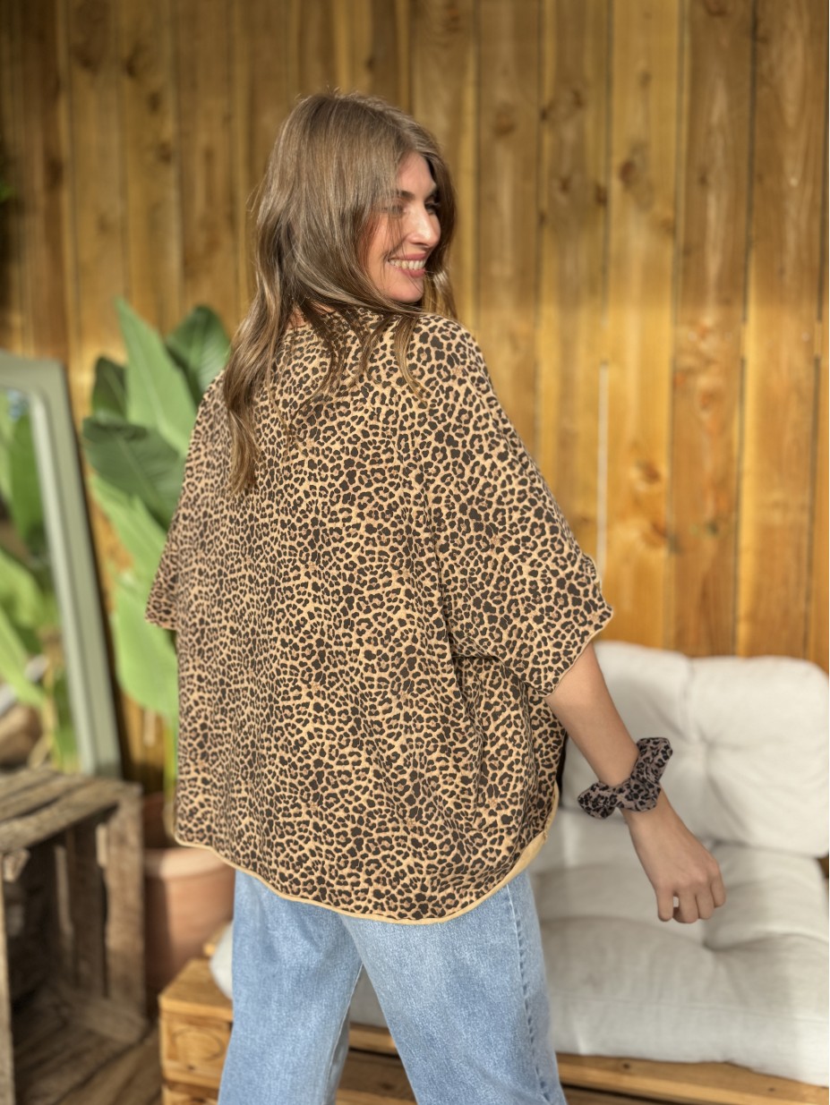 T-SHIRT GABIN LEOPARD