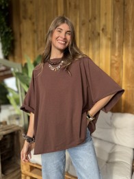 T-SHIRT GABIN MARRON