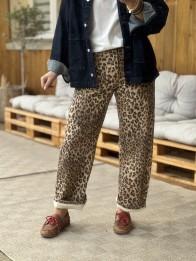 JEAN CHEETAH BARREL