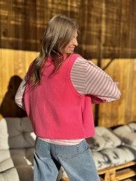 VESTE FRANKIE PRUNE