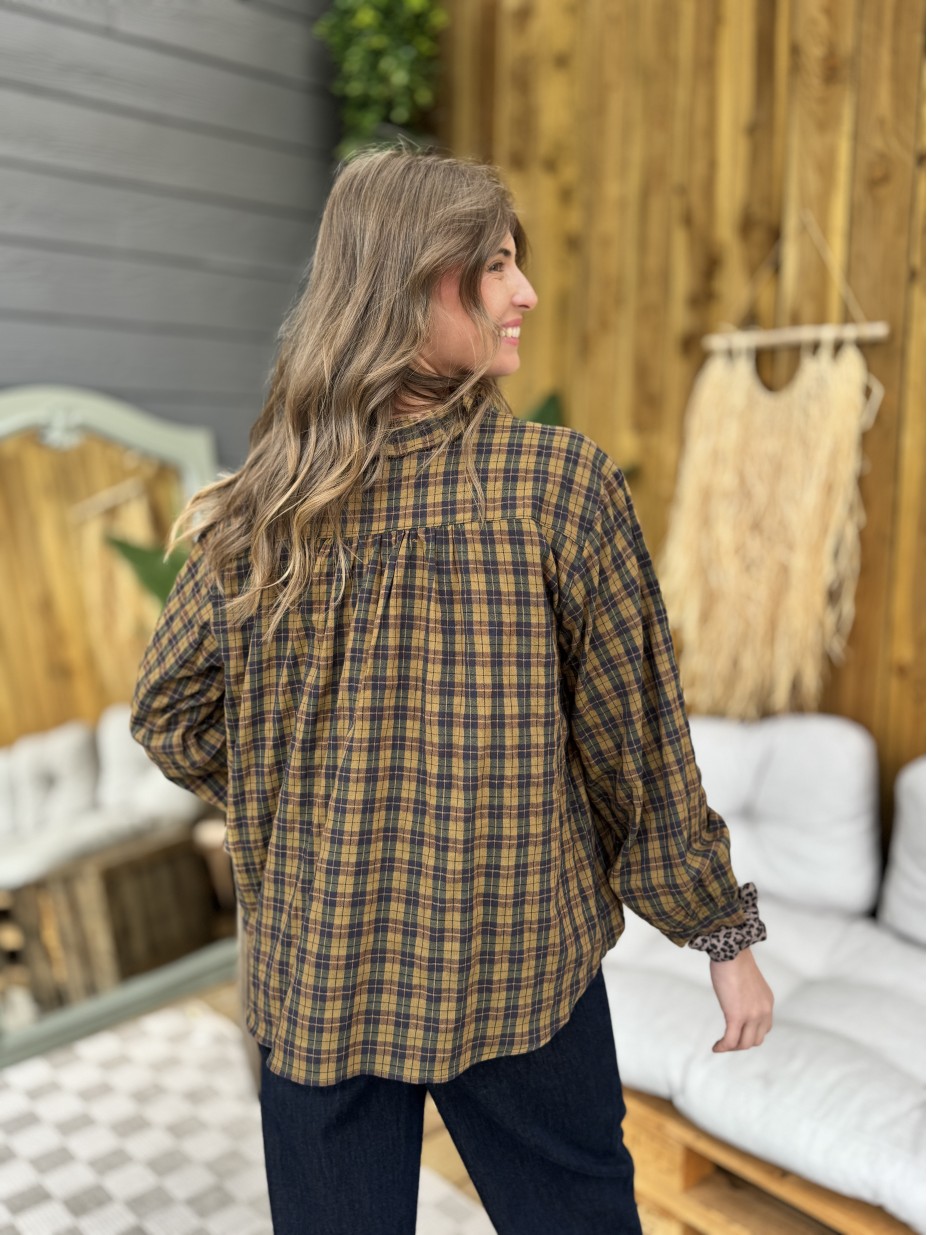 BLOUSE LEONTINE KAKI