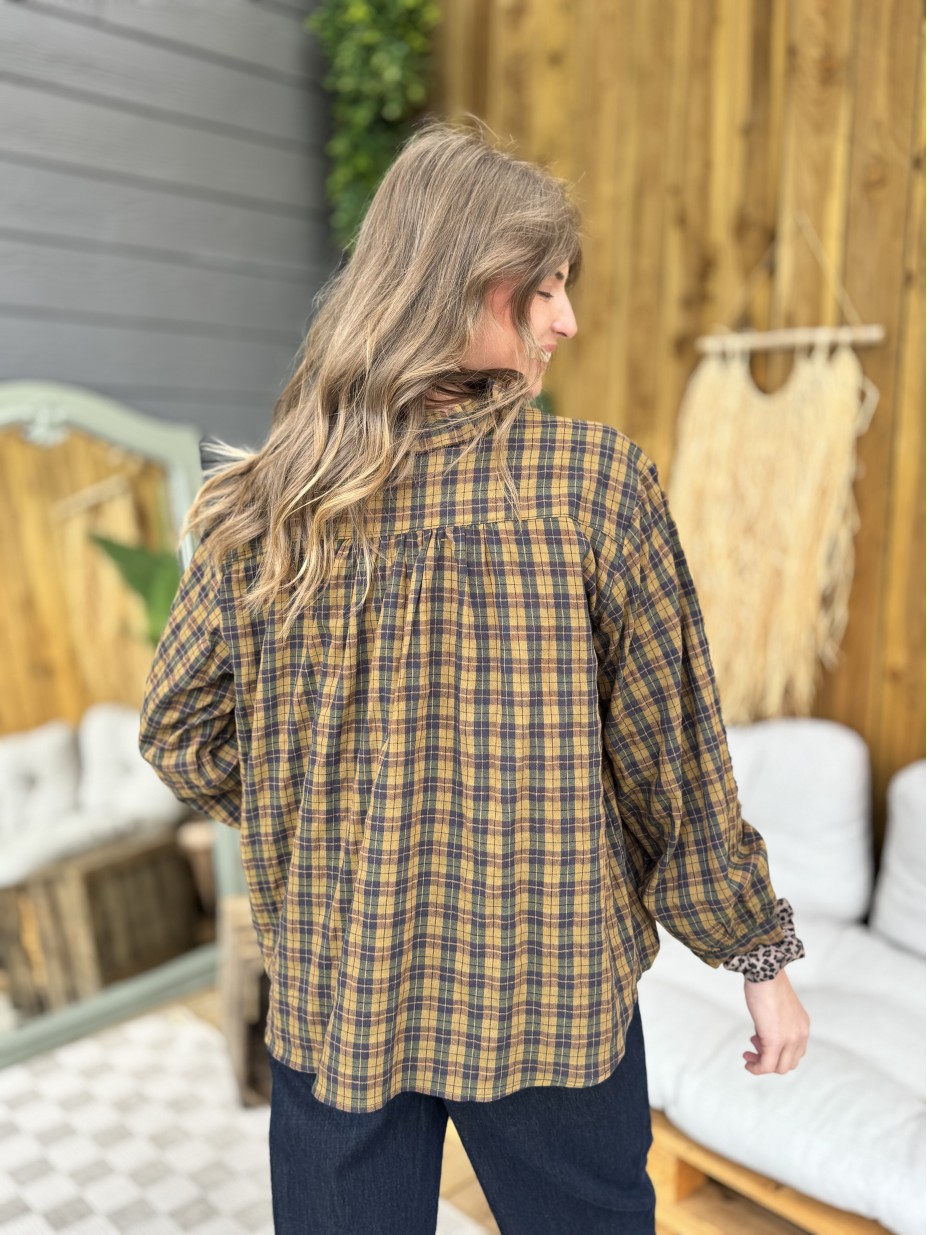 BLOUSE LEONTINE KAKI