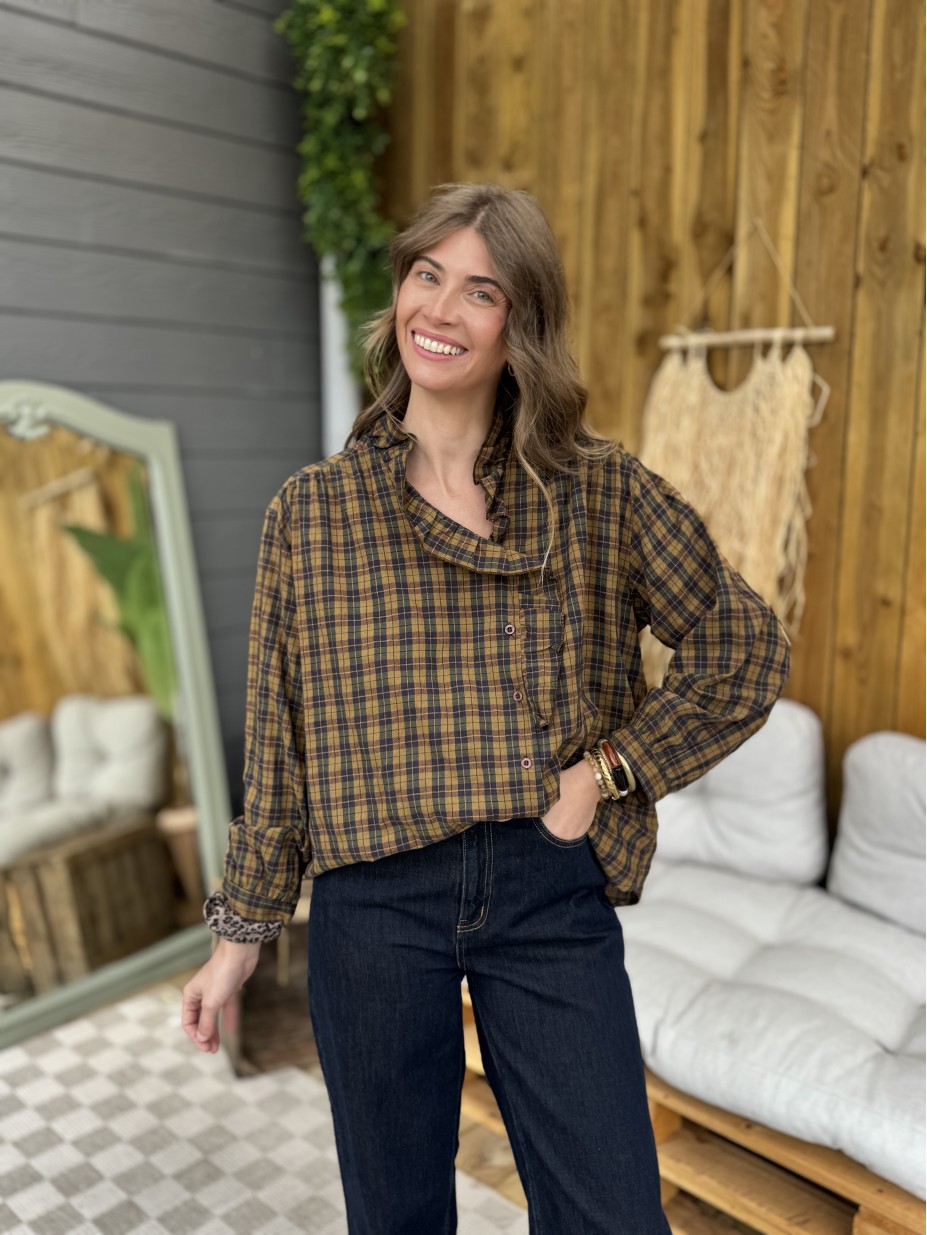 BLOUSE LEONTINE KAKI