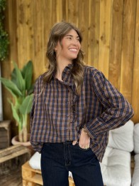 BLOUSE LEONTINE TERRACOTTA